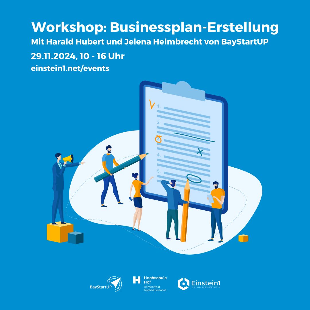 Teaser Workshop Businessplan-Erstellung 29.11.2024