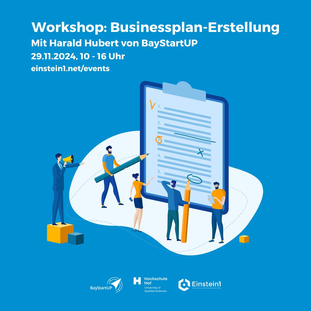 Teaser Workshop Businessplan-Erstellung 29.11.2024