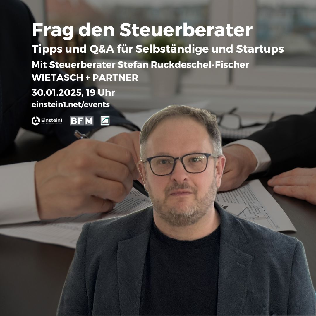 Teaser – Frag den Steuerberater – Tipps und Q&A für Selbständige und Startups